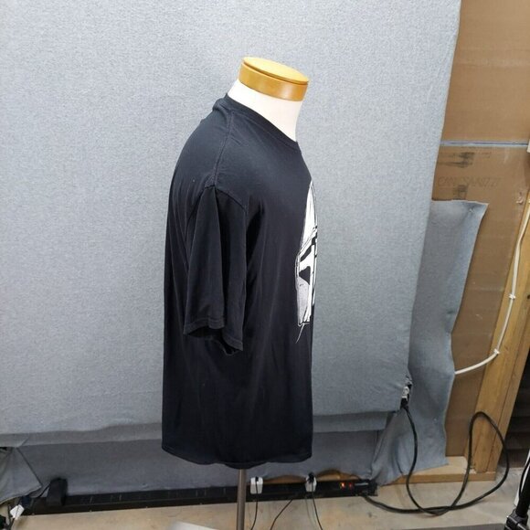 The Mandalorian This is the Way Helmet Logo T-Shirt 3XL White Logo Scifi - Picture 2 of 5